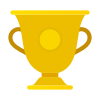 yellow trophy